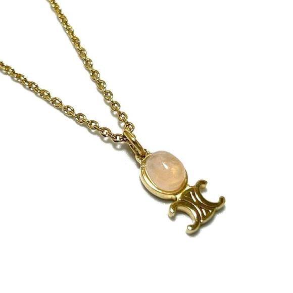 CELINE Gold Necklace - Picture 1 of 10
